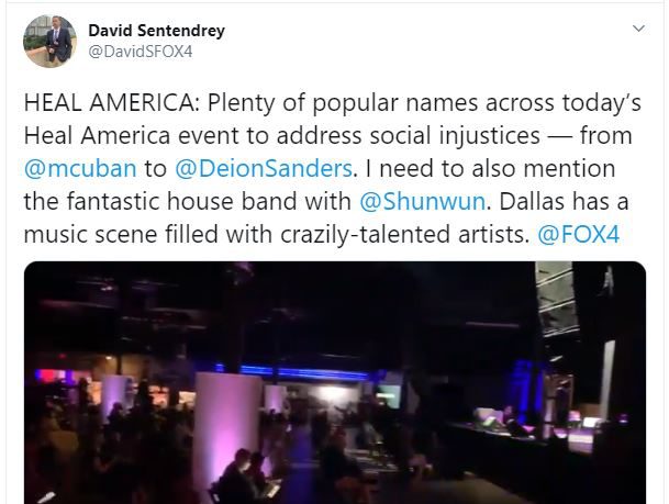Read more about the article Tweet from David Sentendrey – Plenty of popular names this evening